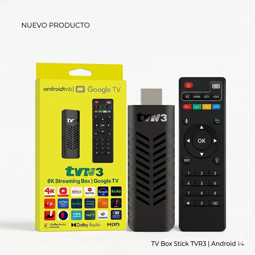 TV Box Stick TVR3 Android 14