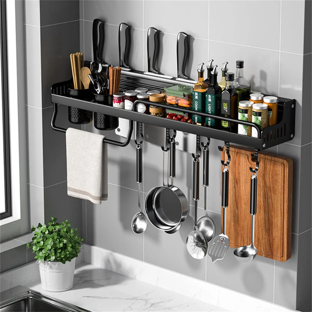 Estante De Pared Para Cocina