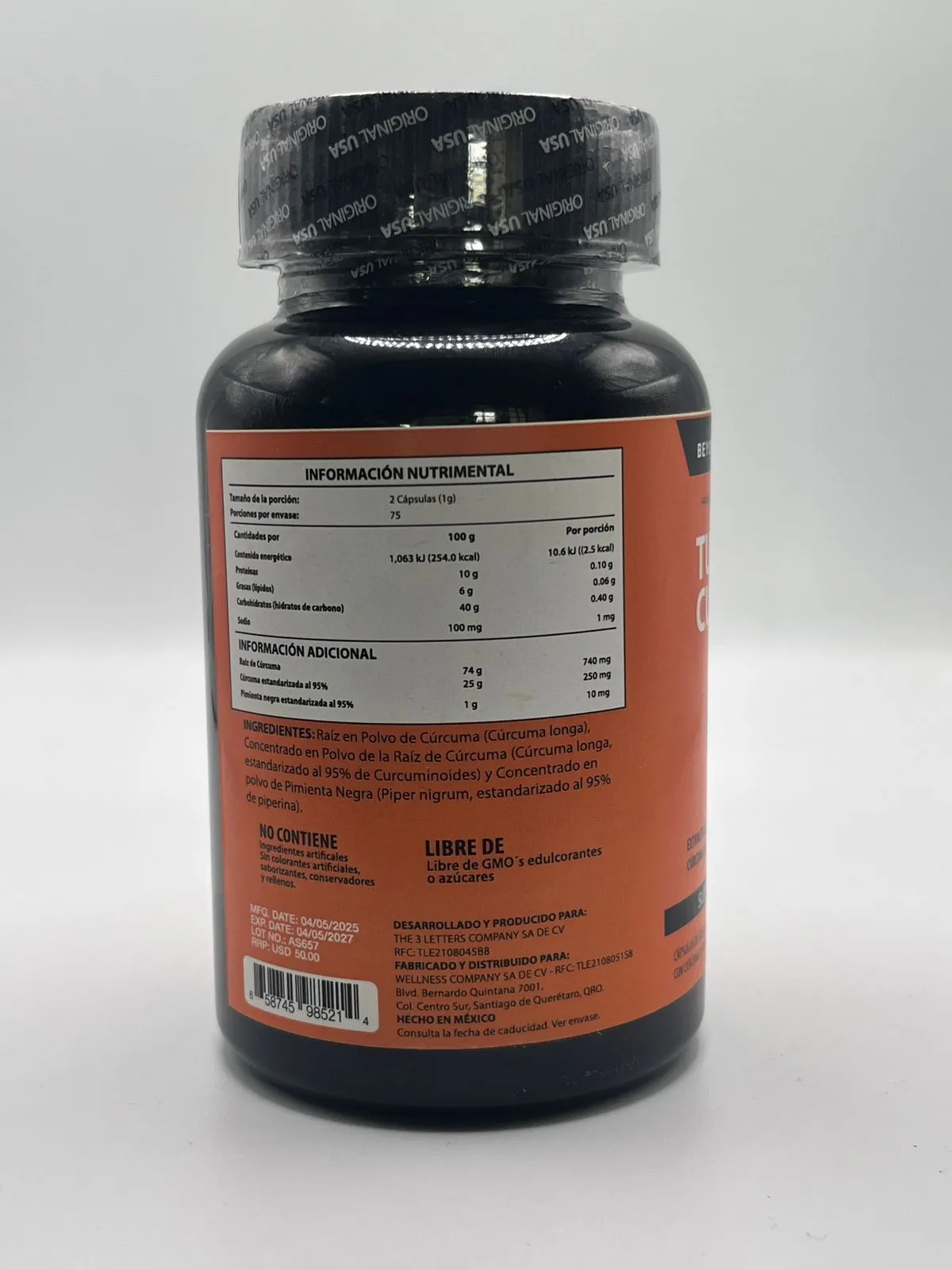 Beyond Vitamins Turmeric Curcuma X2