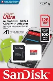 Tarjeta MicroSD de 128 GB