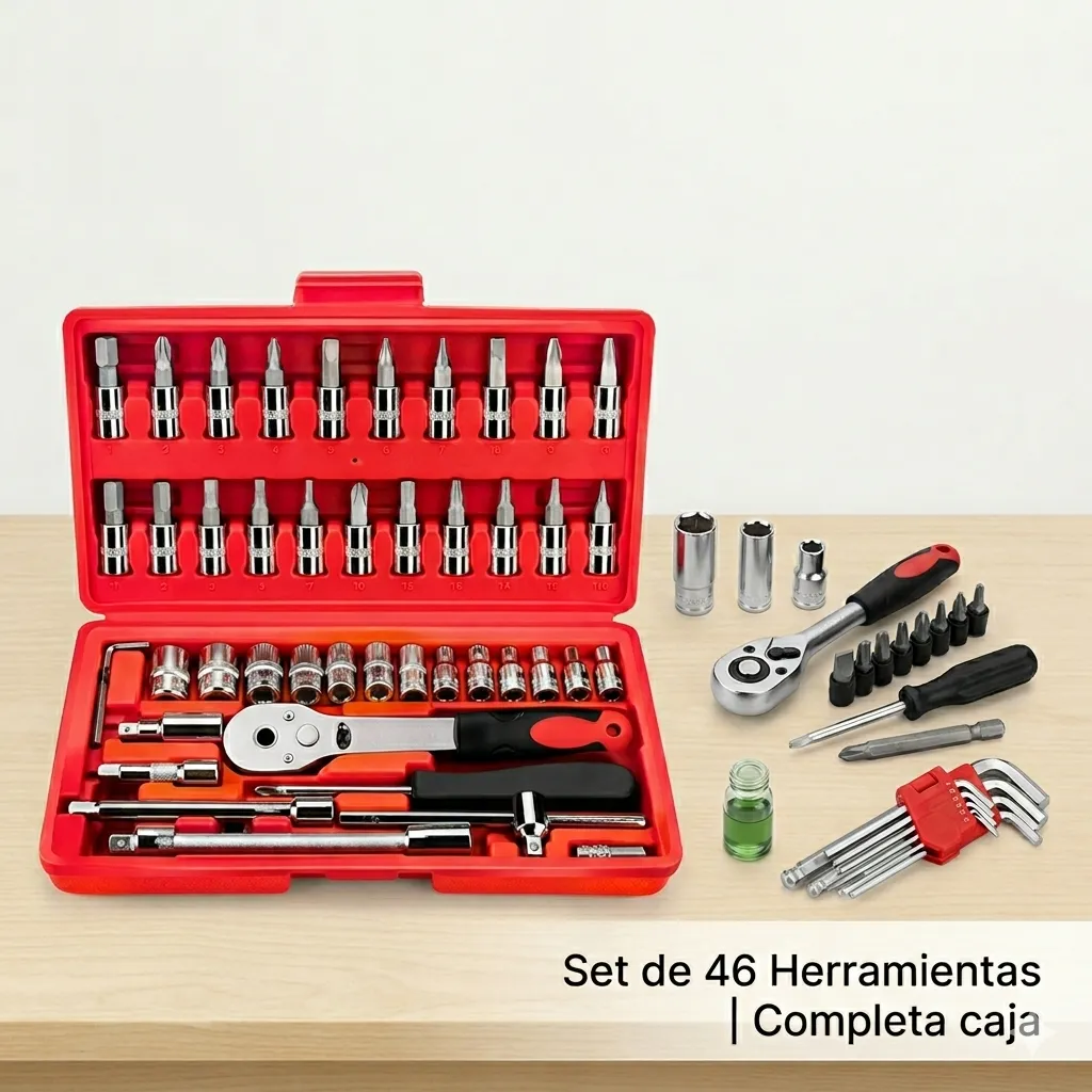 Set de 46 Herramientas
