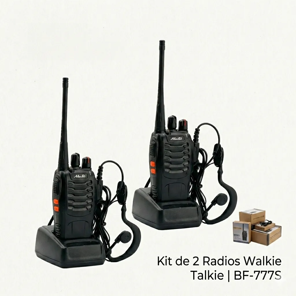 Kit de 2 Radios Walkie Talkie