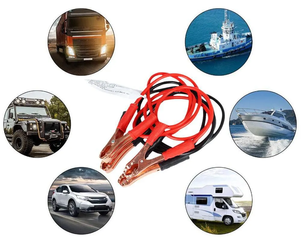 Cable De Refuerzo Para Bateria De Coche