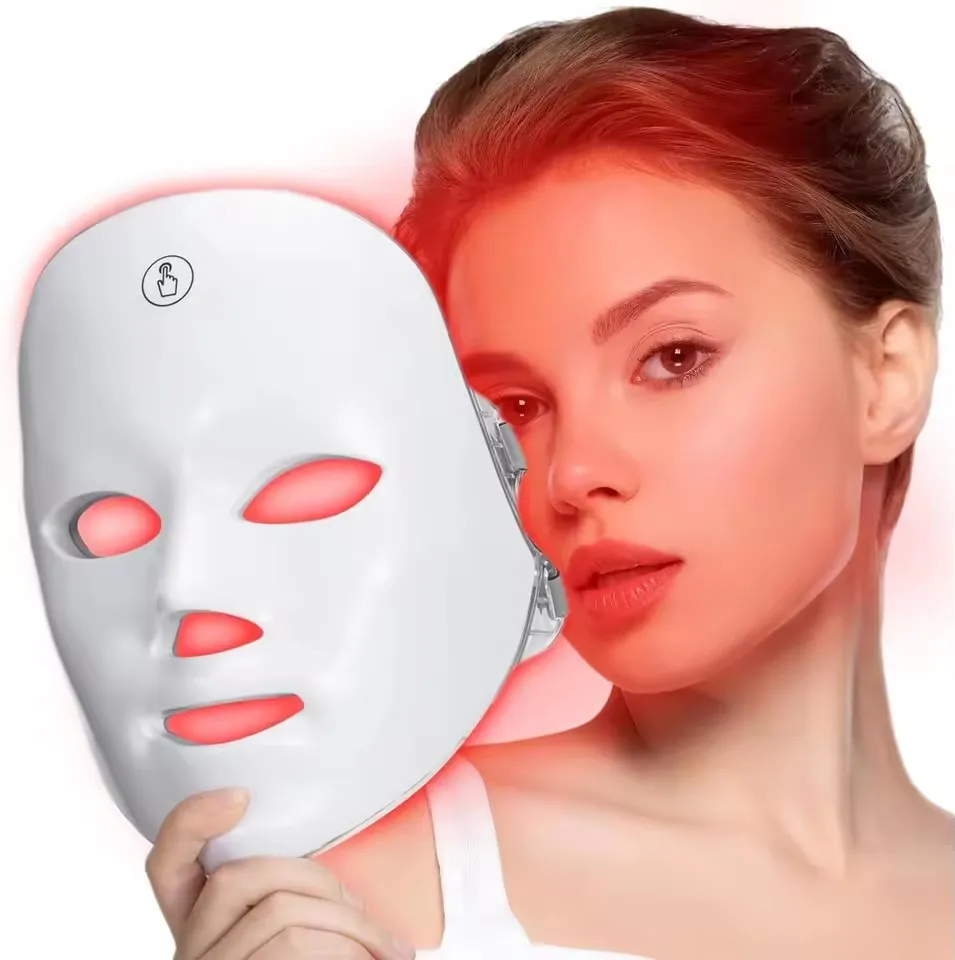 Mascara Facial Led 7 Colores Pro