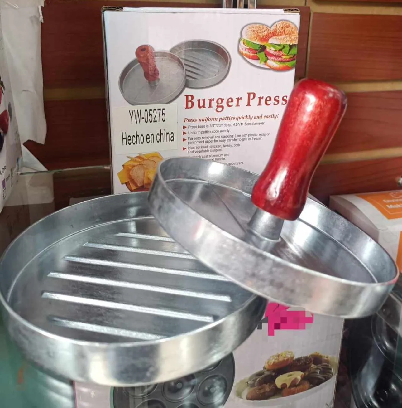 Molde De Hamburguesa
